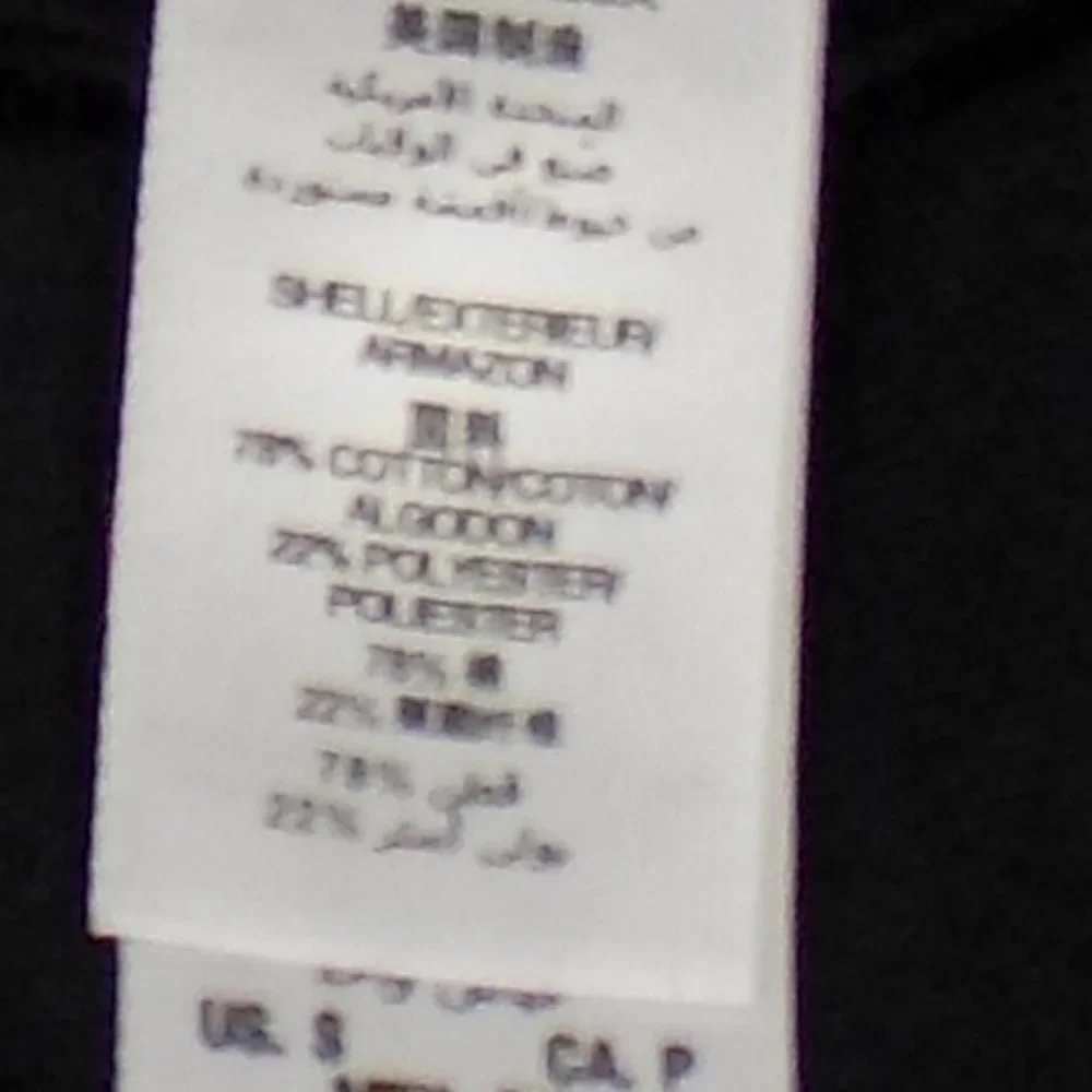 Juicy Couture Black Label Black Velour Hooded Poncho Size Small NWT - Picture 12 of 12